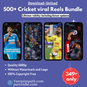500+ Cricket Reels bundle