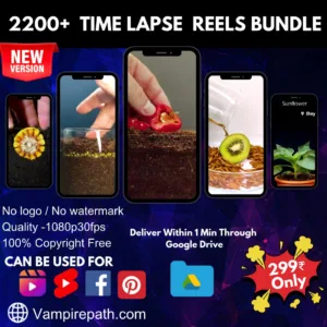 2200+ Time Lapse Reels Bundle