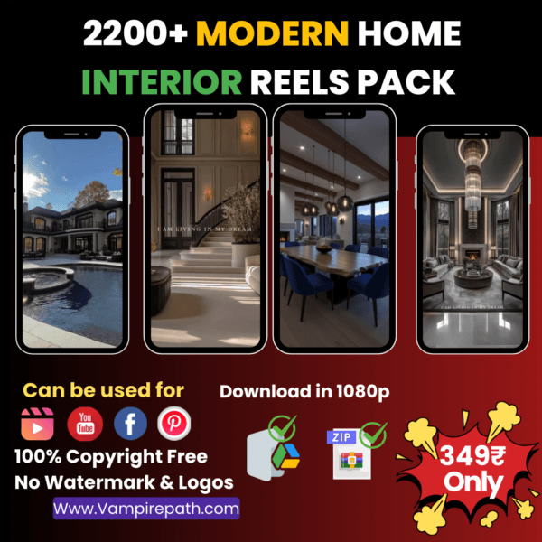 2200+ Ai Home interior Reels bundle