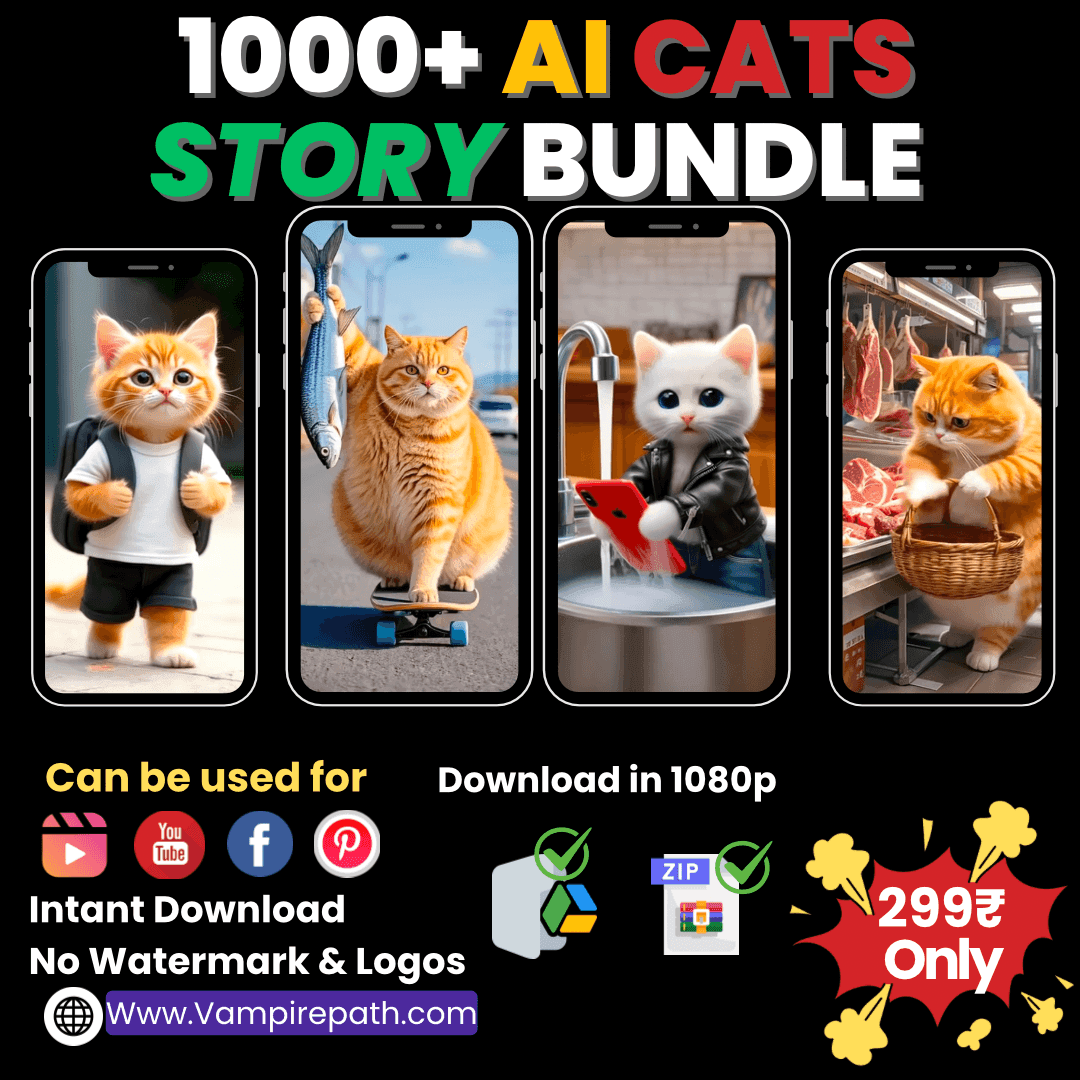 AI Cats Videos Pack