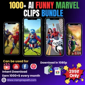 1000+ Ai Funny Marvel Clips pack