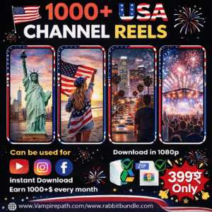 1000+ USA CHANNEL REELS BUNDLE